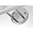 thumbnail image 3 of Living District Colson 2 light Chrome and Clear Bath Sconce, 3 of 6
