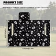 thumbnail image 7 of Uorisanigo Golf Skull Golf Cart Seat Covers Fits for EZGO, Club Car, Yamaha and More, Non-Slip Golf Cart Seat Towel Blanket with Storage Pockets Keeps Seats Comfortable and Clean, 7 of 7
