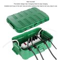 thumbnail image 3 of Caja Eléctrica Grande Para Exteriores, 13,58 X 9,45 X 4,72 Pulgadas, Cubierta Impermeable Para Cable De Extensión IP54, Protege La Salida, El Enchufe, El Enchufe, El, 3 of 7