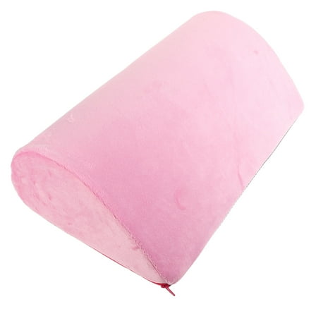 OFFIGAM Under Desk Foot Rest Tear Drop Shape Pink 1Pcs