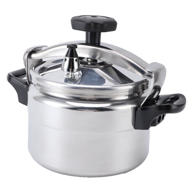 Pressure Cooker, Universal Compound Bottom Aluminium Large Capacity Fast Cooking Pot Pressure Canner for Gas Cooktops Flat Top Cooktops Induction Cooktops