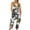 Multicolor jumpsuits for women, variant on Wycnly Womens Jumpsuits Fashion Loose Baggy Wide Leg Long Strap Jumpsuits Overalls Trendy Daisy Print V-Neck Sleeveless Maxi Summer Rompers Black m