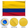 thumbnail image 2 of Bandera de Colombia AhfuLife 90 x 150 cm impermeable para exterior, 2 of 6