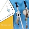 thumbnail image 4 of Billuyoard Juguetes interactivos para mascotas, palo divertido para gatos, simulación ligera, palo de para ratones, accesorios Juguetes para gatos Azul/Ratón, 4 of 6