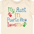 thumbnail image 4 of Inktastic My Aunt in Puerto Rico Loves Me Boys or Girls Baby Bodysuit, 4 of 5