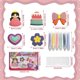 thumbnail image 2 of Diamond-Art Sticker Kit Kids DIY Bead Diamond-Painting Kit Cute Cartoon Princess-Diamond Stickers for Boys Girls, 2 of 5