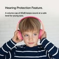 thumbnail image 4 of Belkin SoundForm Mini - Wireless Bluetooth Headphones for Kids with 30H Battery Life, 85dB Safe Volume Limit, Built-in Microphone - Kids On-Ear Earphones - Pink, 4 of 6
