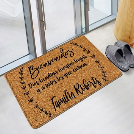 

Home Letter Door Mat Non-Slip Mat Bedroom Living Room Carpet Floor Mat