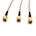 thumbnail image 4 of 3-Pack Radio Frequency Coaxial Connection Cable SMA Splitter Cable SMA Male to Dual SMA Female Coaxial Cable, 4 of 6