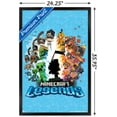 thumbnail image 3 of Minecraft: Legends - Blue Wall Poster, 22.375" x 34" Framed, 3 of 6