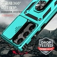 thumbnail image 5 of for Samsung Galaxy S23 Ultra Case with Slide Camera Cover HD Screen Protector [ Grade Drop Tested]  Ring Holder Kickstand Protective Phone Case for Samsung Galaxy S23 Ultra 2023, Mint, 5 of 9