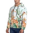thumbnail image 3 of Uemuo Animals-1 Pattern Men's Hoodie - Casual Pullover Hoodie with Kangaroo Pocket, Stylish Hooded Sweatshirt for Everyday Wear-XX-Large, 3 of 7