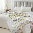 thumbnail image 3 of Christian Gifts for Women Faith, Gifts for Christian Women, Religious Gifts for Women Christian, Christian Women Christmas Birthday Gifts, Christian Religious Bible Verse Prayer Blanket 60"x80", 3 of 6