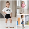 thumbnail image 4 of STQ Toddler Girl Mary Jane Shoes Girls Classic Sneakers with Hook and Loop Non Slip Barefoot Shoe for School Classic White Black Toddler Size 7, 4 of 7