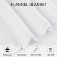 thumbnail image 5 of Cactus Blanket, Green Plant Blanket Throw, Warm Soft Lightweight Fuzzy Cactus Decor Blankets, White Green Flannel Cozy Plush for Couples Adults Men, Sofa, Bed, Living Room, Office, 60"x80", 5 of 6