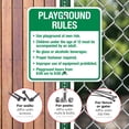 thumbnail image 4 of Playground Rules Sign, Use Playground At Own Risk Sign,, 4 of 8