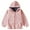 Pink, variant on WhouRiu Little Girls Boys Jacket Flannel Warm Loose Hooded Coat Children Cozy Thermal Sports Autumn Winter Jackets Pink,Sized 5-6