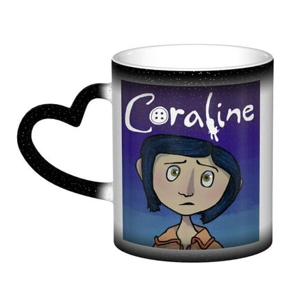 

Coraline Color Changing Mug In The Sky Coffee Tea Ceramic Mug Office Work Cup Gift
