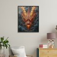 thumbnail image 4 of Paint By Numbers Kit for Adults Beginner - DIY Dragon Fiery Mystical Smoke Visage Canvas Painting Kits for Adults, Frameless Paint By Number for Adults for Home Wall Decor 16x20 Inch, 4 of 7