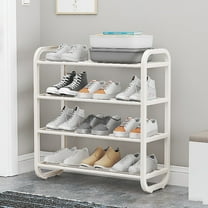 YZEGDCH Shoe Racks Long Shoe Shelf Storage Small Shoe Organizer for Front Door, Super Durable