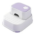 thumbnail image 2 of YAOMOBB Double Step Stool Toddler Step Stool Double Step Toy Storage Function Non Slip Rubber Feet Potty Training Stool for, 2 of 7
