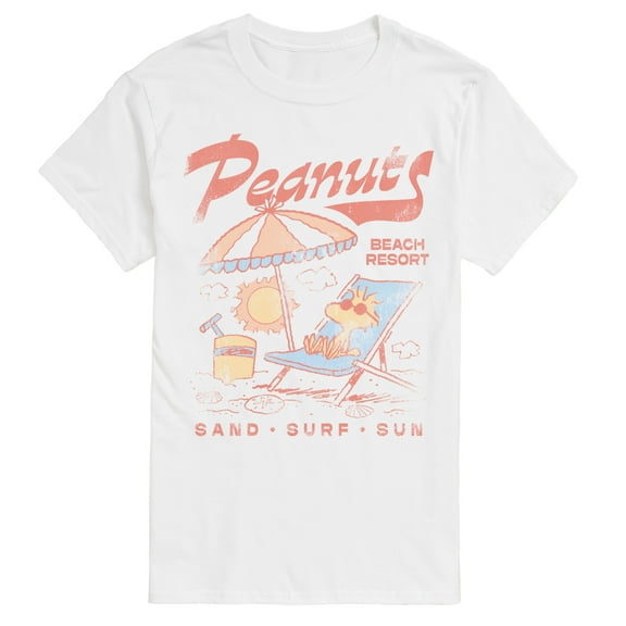 Peanuts - Peanuts Resort - Men's Short Sleeve Graphic T-Shirt