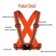 thumbnail image 4 of Chaleco Reflectante para Bicicleta, Chaleco de Seguridad Chaqueta Reflectante, Alta Visibilidad, Tamaño Ajustable, Chaleco de Seguridad Elástico para Motocicleta para Ciclismo, Correr, Caminar, Trotar Motocicleta 2 Piezas Kuyhfg Bienvenido a Kuyhfg, 4 of 5