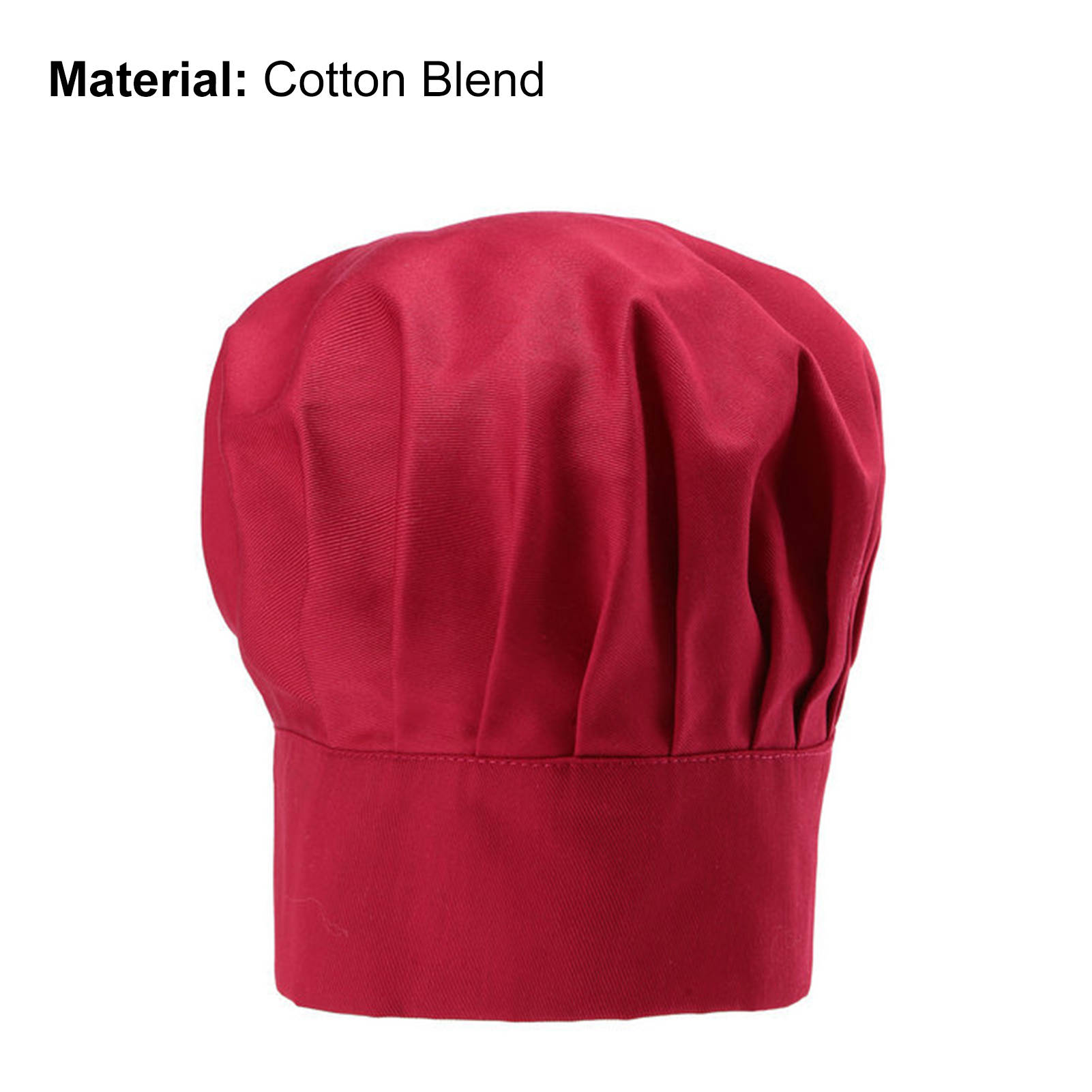 Chef Cap Red Color Red Chef Hat