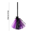 thumbnail image 3 of Yyuenw Adult Witch Broom Halloween Costume Accessory, 36 Inch Classic Broomstick Prop for Party Decor, 3 of 7