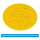 thumbnail image 5 of Uxcell 3.5" Round Floor Sticker Classroom Spot Marker Adhesive Waterproof Vinyl Line Up Sign Light Yellow 20 Pack, 5 of 7