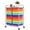 Multicolor, variant on Demi Bonn 20 Drawers Storage Rolling Cart Studio Organizer with 4 Universal Casters, Multicolor