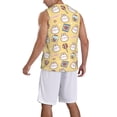 thumbnail image 2 of Naloa Rabbit And Candy Basketball Jersey Reversible Men's Mesh Athletic Sports Shirts Training Practice S-4XL3X-Large, 2 of 6