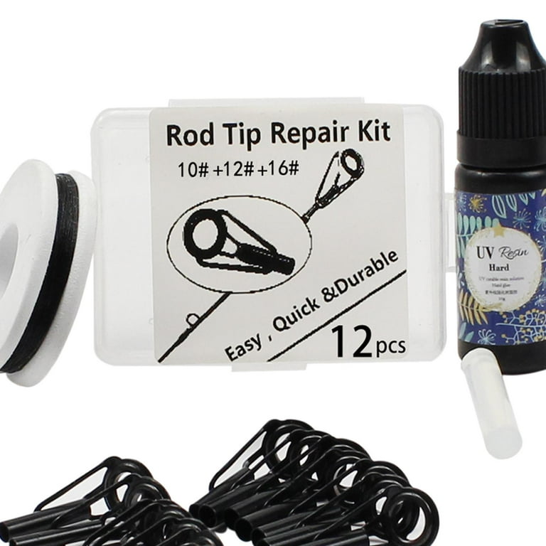Fishing Rod Eye Repair Kit Walmart Rod Tip Repair Kit 10 Pieces