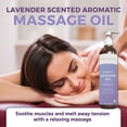 thumbnail image 3 of Viva Naturals Organic Massage Oil, Lavender Scent, (8 fl. oz.),, 3 of 9