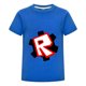 thumbnail image 1 of Playera Gamer Roblox para Niños de Primaria, Camiseta de Algodón con Estampado Divertido, Ropa Infantil Casual para Fans del Videojuego, 1 of 4