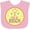 AD-Pink, variant on Inktastic He is Risen for Easter Boys or Girls Baby Bib