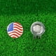 thumbnail image 5 of Sonducket Marcadores de pelotas de golf, duraderos, ligeros, portátiles, funcionan bien con forma de bandera, gorras con abrazadera, accesorios, Golf Sonducket OD020639-00, 5 of 6