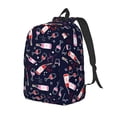 thumbnail image 1 of Disketp Love Wine Mochila de Lona Estampada, Mochila Escolar de Viaje Ligera para Estudiantes y Portátil-Small, 1 of 5