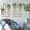 Gold, variant on ESTART 2 Pcs Rustic Farmhouse Metal Scroll Wall Decor, Window Arch Wrought Iron Carved Wall Panels with Medallion Scroll Design for Bedroom, Bathroom and Living Room