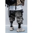 thumbnail image 7 of Niepce Inc Men's Japanese Streetwear Grey Techwear Pants, 7 of 7