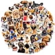 thumbnail image 1 of Dog Stickers Decals - Water Bottle, Laptop Phone, Case Scrapbook Journal Puppy Stickers Skins & Decals, Kids Teens Student Reward, DIY Decor Dog Theme, 1 of 4