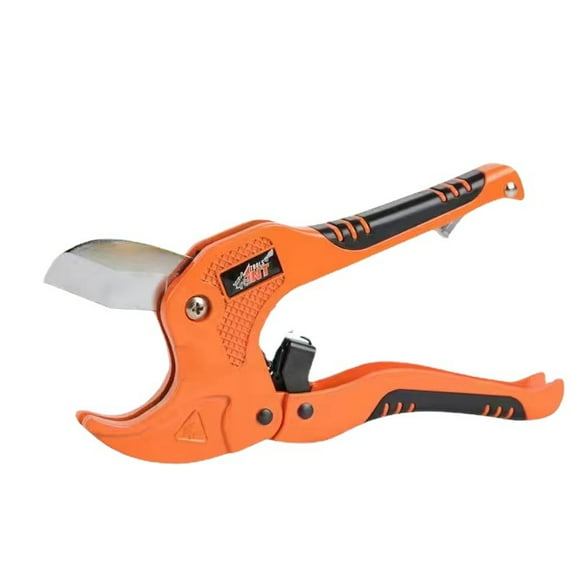 Lojalitet PVC Pipe Cutter, Cuts up to 1-1/4", Ratcheting PVC Pipe Cutter, PVC Pipe Shear, PVC Cutter, Plastic Pipe Cutter, PEX Pipe Cutter