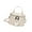 White, variant on Women Bag Trendy Shoulder Bag Korean Styles Handbag Purse Fashion Box Bag PU Leather Crossbody Bag Top Handle Bag
