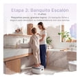 thumbnail image 4 of Bacinica 3 en 1 para Niños Esquimal, Asiento Entrenador Portátil, Antideslizante, Inodoro Infantil de 6 Meses a 4 Años, Blanco, 4 of 8