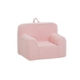 thumbnail image 2 of Olive & Opie Kuddlez Kids/Toddlers Foam Chair with Washable Cover Grande Size, Soft Pink, 2 of 6