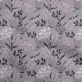thumbnail image 1 of oneOone Velvet Lavender Fabric Floral Retro Craft Projects Decor Fabric Printed By The Yard 58 Inch Wide, 1 of 5