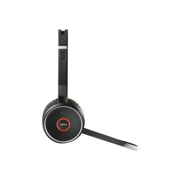 Refurbished: Jabra Evolve 75 Duo Headset with Charging Stand