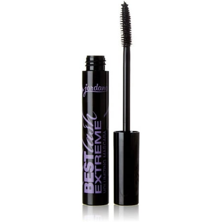 Jordana Best Lash Extreme Volumizing Mascara, Black [301] 0.30 (Best Mascara For Spider Lashes)