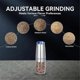 thumbnail image 4 of Rechargeable Electric Salt and Pepper Grinder, Adjustable silver, 4 of 5