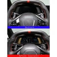 thumbnail image 5 of TINKI Real Carbon Fiber Instrument Panel Trim Sticker Compatible with Chevrolet Corvette C8 2020-2023, Dashboard Fault Light Display Panel Cover Sticker Accessories, 5 of 15